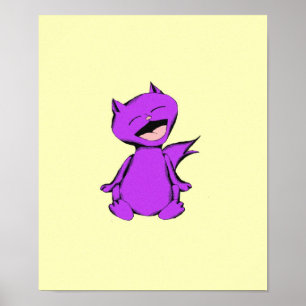 Affiche riante de chat de MauMau