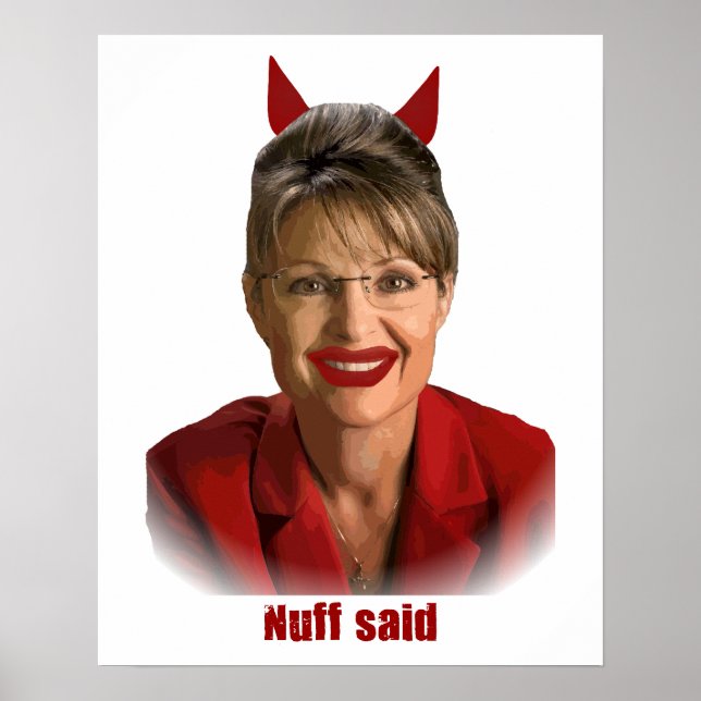 Affiche Sarah Palin (Devant)