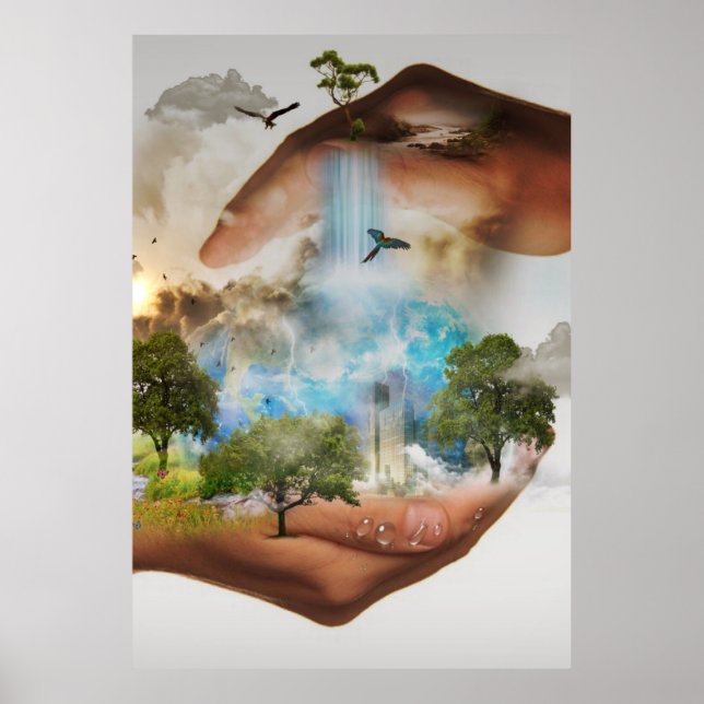 Affiche Save the world (Devant)