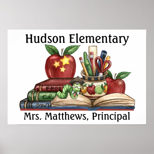 Affiche scolaire - Traitez Votre Principal ! (Devant)