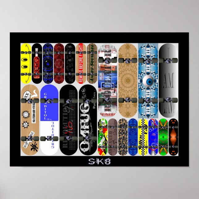 Affiche SK8 (Devant)