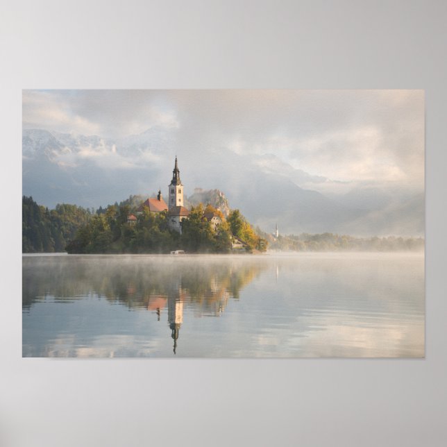 Affiche solaire du lac Foggy Bled (Devant)