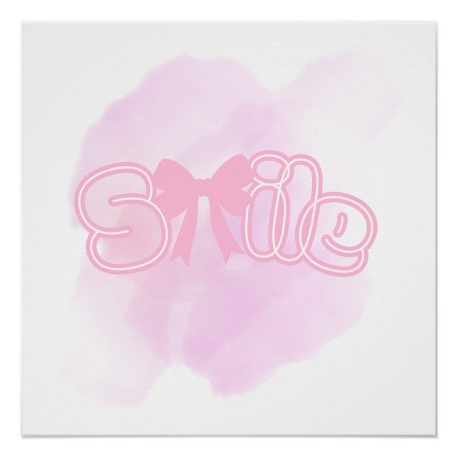 Affiche sourire (Devant)