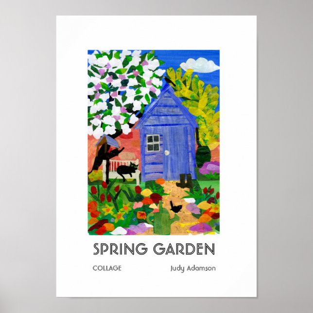 Affiche 'Spring Garden' (Devant)