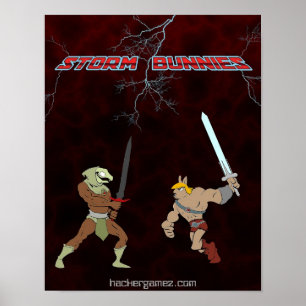 Affiche Storm Bunnies