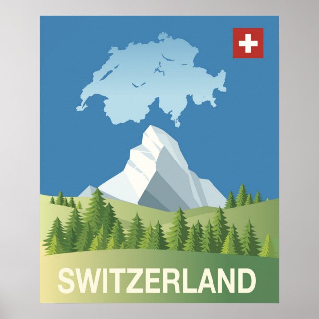 Affiche Suisse Travel (Devant)