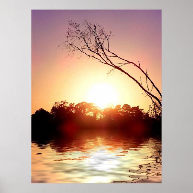 Affiche SUNSET GLOW (Devant)