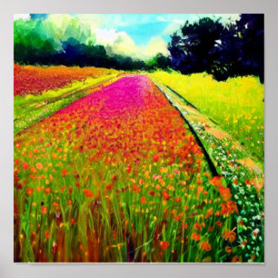 Affiche sur le chemin de la vie