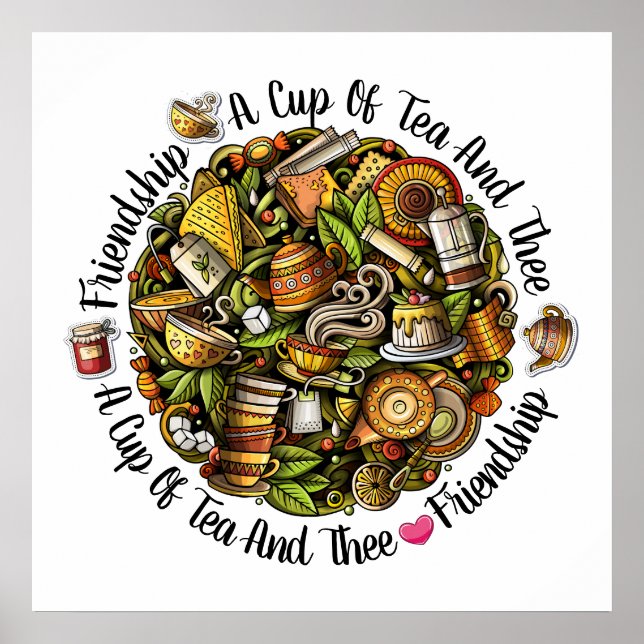 Affiche Tea Time (Devant)