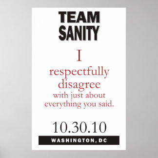 Affiche Team Sanity