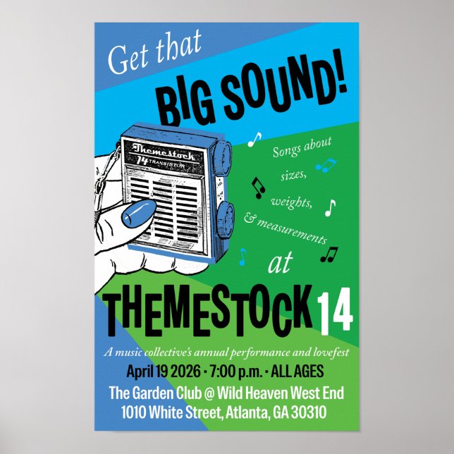 Affiche Themestock XIV (Devant)