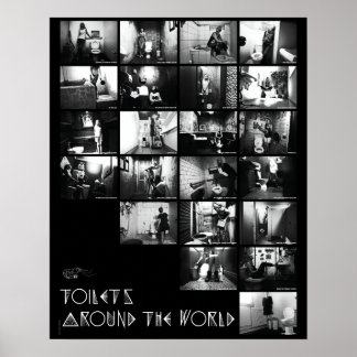 Affiche Toilets - Crevettes trotteuses