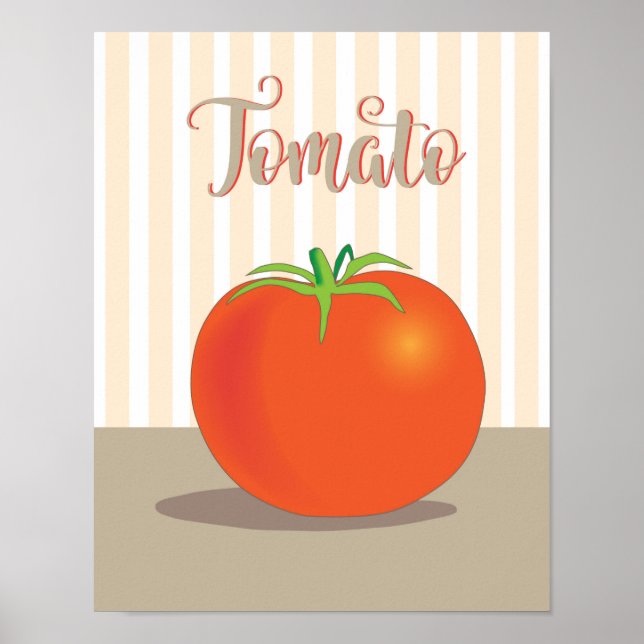 Affiche tomate (Devant)