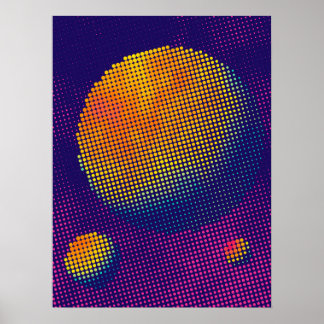 Affiche Tons Mi-Lune