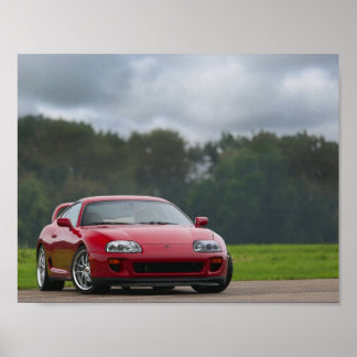 Affiche TOYOTA SUPRA 1993
