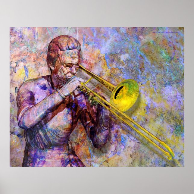 Affiche Trombone Solo (Devant)