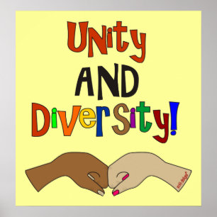 Affiche UNITÉ ET DIVERSITÉ