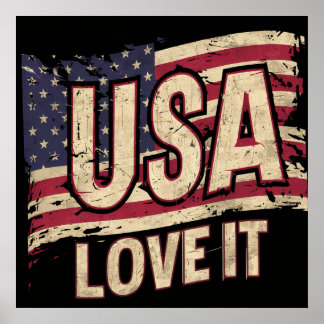Affiche USA LOVE IT