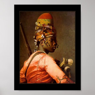 Affiche Vintage Bashi Bazouk 1869 Jean-Léon Gérôme