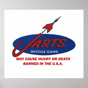 Affiche vintage de Jarts !