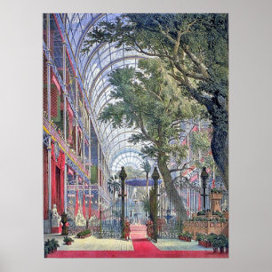 Affiche vintage de l'exposition de Londres