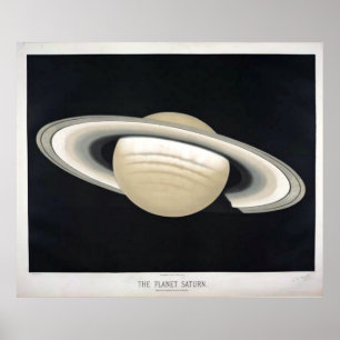 Affiche vintage de Saturn