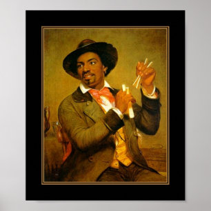 Affiche Vintage The Bone Player 2