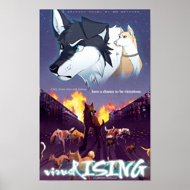 affiche virusRISING (Devant)