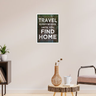 Affiche Voyage Partout