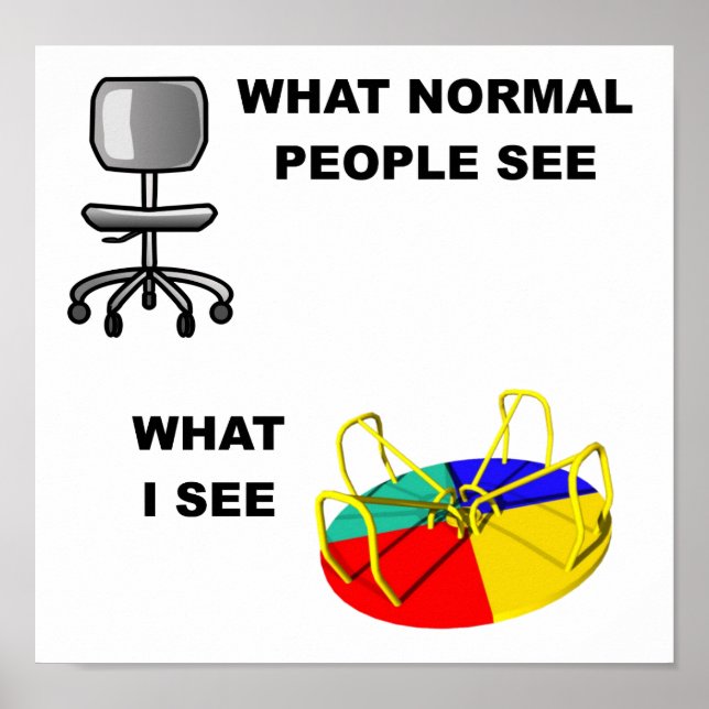 Affiche What I See Funny (Devant)