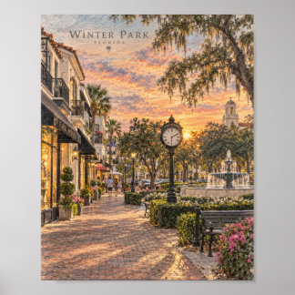 Affiche Winter Park Floride #090