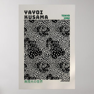 Affiche Yayoi Kusama - Impression abstraite de Yay