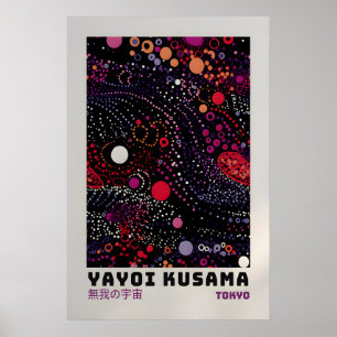 Affiche Yayoi Kusama - Impression Abstraite de Yay