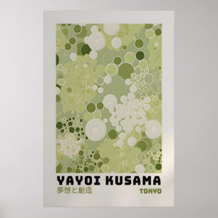 Affiche Yayoi Kusama - Impression Abstraite de Yay
