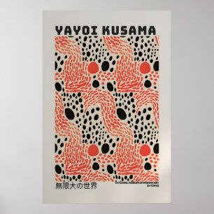 Affiche Yayoi Kusama - Impression Abstraite Yayoi 