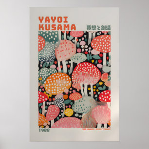 Affiche Yayoi Kusama - Impression Abstraite Yayoi 