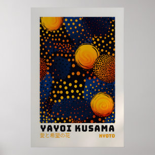 Affiche Yayoi Kusama - Impression Abstraite Yayoi