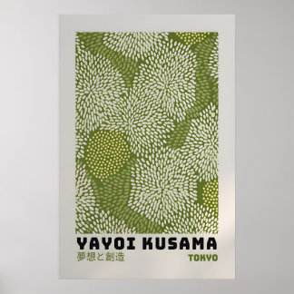 Affiche Yayoi Kusama - Impression Abstraite Yayoi