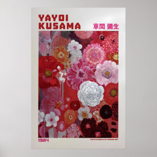 Affiche Yayoi Kusama - Inspirée de Yayoi Kusama