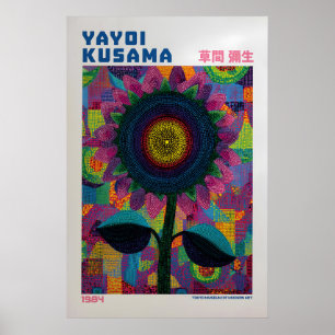 Affiche Yayoi Kusama - Inspirée de Yayoi Kusama