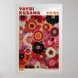 Affiche Yayoi Kusama - Inspirée de Yayoi Kusama