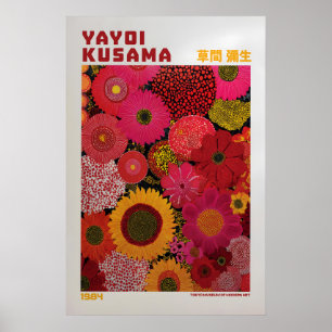 Affiche Yayoi Kusama - Inspirée de Yayoi Kusama