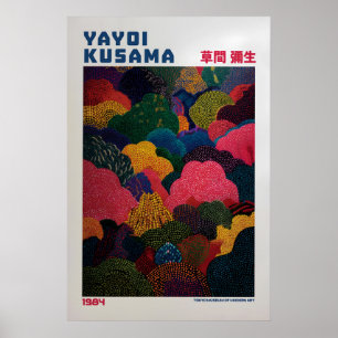 Affiche Yayoi Kusama - Inspirée de Yayoi Kusama