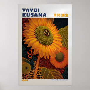 Affiche Yayoi Kusama - Inspirée de Yayoi Kusama