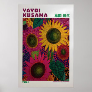 Affiche Yayoi Kusama - Inspirée de Yayoi Kusama