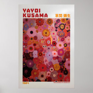 Affiche Yayoi Kusama - Inspirée de Yayoi Kusama