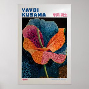 Affiche Yayoi Kusama - Inspirée de Yayoi Kusama