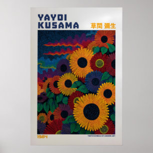 Affiche Yayoi Kusama - Inspirée de Yayoi Kusama