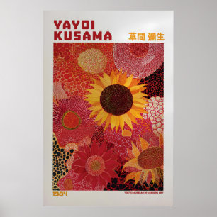 Affiche Yayoi Kusama - Inspirée de Yayoi Kusama