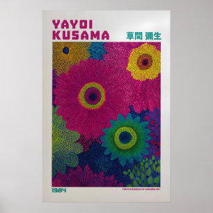 Affiche Yayoi Kusama - Inspirée de Yayoi Kusama